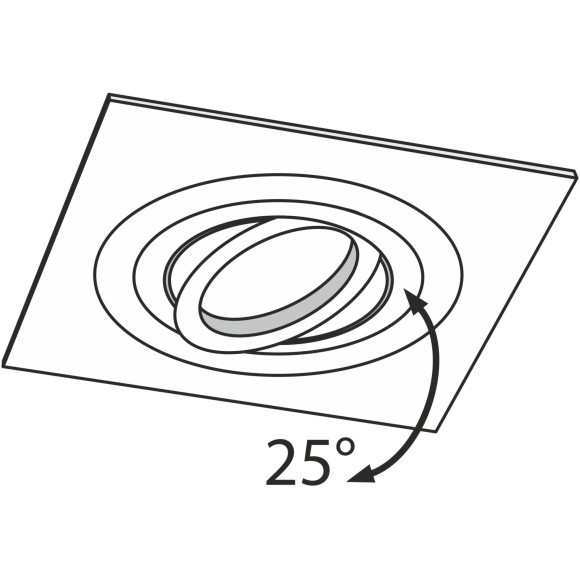 Встраиваемый светильник Maytoni DL024-2-01S Atom под лампу 1xGU10 50W Встраиваемый светильник Maytoni DL024-2-01S Atom под лампу 1xGU10 50W