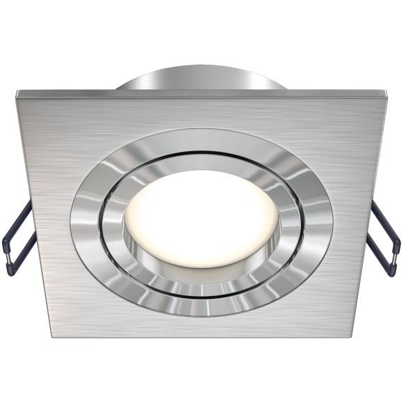 Встраиваемый светильник Maytoni DL024-2-01S Atom под лампу 1xGU10 50W Встраиваемый светильник Maytoni DL024-2-01S Atom под лампу 1xGU10 50W