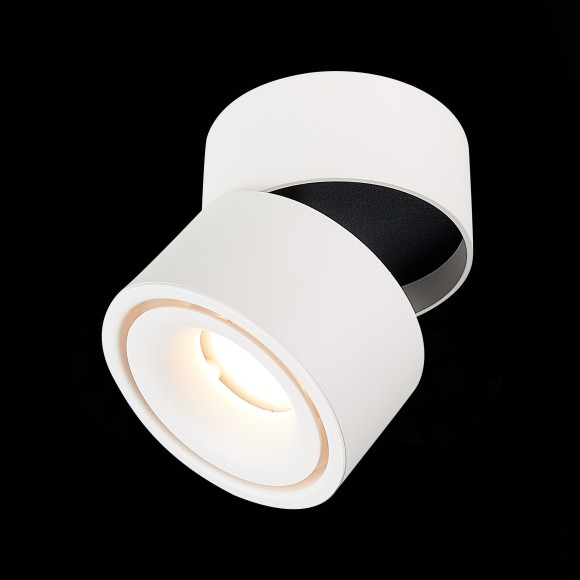 ST652.542.12 Светильник потолочный Белый LED 1*12W 4000K 1 000Lm Ra90 36° IP20 D100xH105 170-240VV Накладные светильники