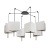Подвесная люстра Arte Lamp TRIXIE A7084SP-6BK