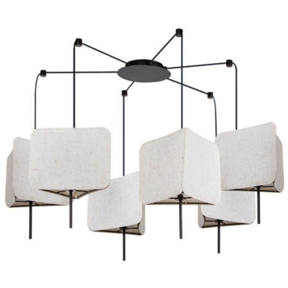 Подвесная люстра Arte Lamp TRIXIE A7084SP-6BK