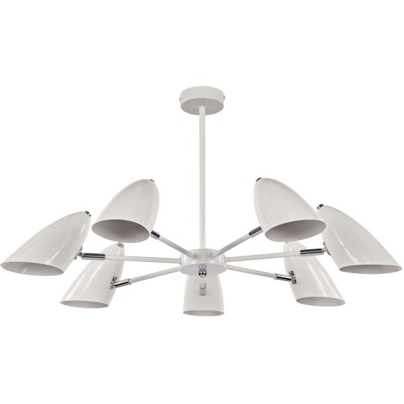 Люстра потолочная Freya FR5852-CL-07-W Aida под лампы 7xE14 40W