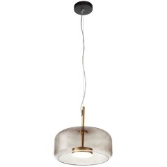 SL1053.243.01 Светильник подвесной ST-Luce Золотистый/Дымчатый LED 1*9W 3000K PALOCHINO SL1053.243.01 Светильник подвесной ST-Luce Золотистый/Дымчатый LED 1*9W 3000K PALOCHINO