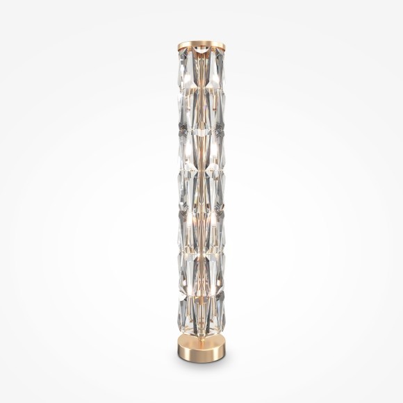 Торшер хрустальный с выключателем Puntes MOD043FL-08G