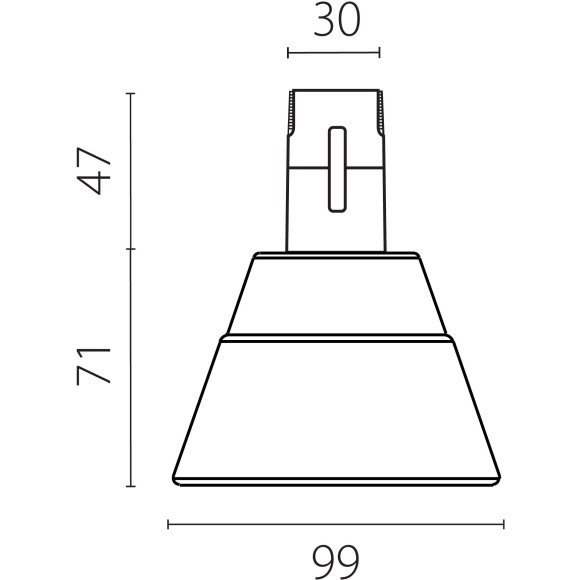 Светильник трековый светодиодный 48V 6W 4000K 50° черный Due Hermes Lightstar 210947 Светильник трековый светодиодный 48V 6W 4000K 50° черный Due Hermes Lightstar 210947