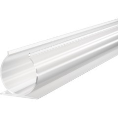 Пластиковый профиль для гибкого неона D22мм 1м 20092 Пластиковый профиль для гибкого неона D22мм 1м 20092