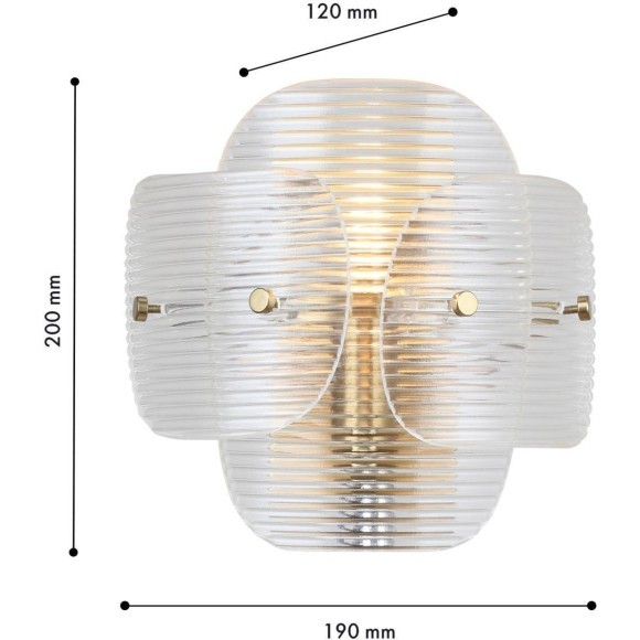Бра 1xE14x40W Favourite 4738-1W Itaka