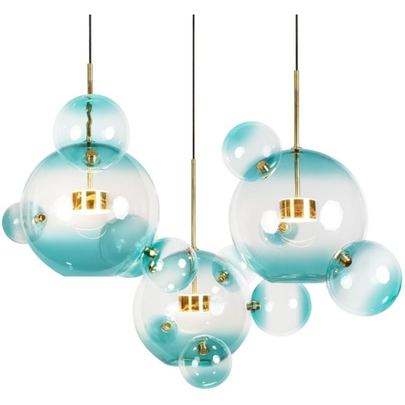 2027-S3 Blue Подвесной светильник LOFT IT Bolle 2027-S3 Blue Подвесной светильник LOFT IT Bolle