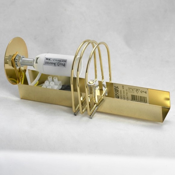 Бра Lussole LSA-7701-01 SELVINO IP21 под лампу 1xE14 40W