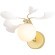 Бра Crystal Lux COLIBRI AP1 GOLD