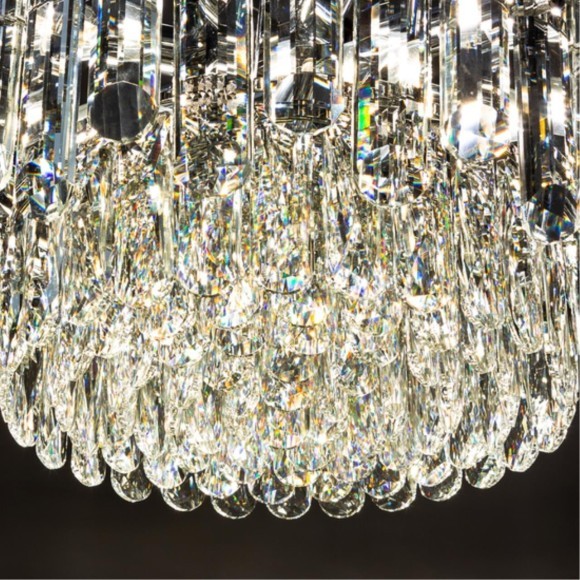 Подвесная люстра хрустальная Bellatrix 3510/02 LM-11 Подвесная люстра хрустальная Bellatrix 3510/02 LM-11