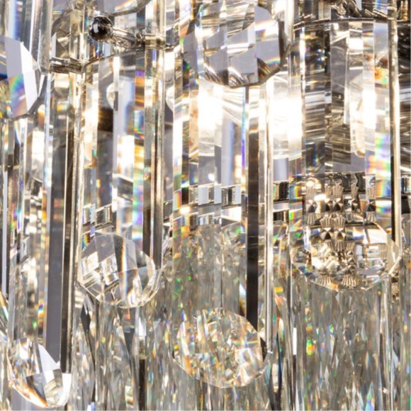 Подвесная люстра хрустальная Bellatrix 3510/02 LM-11 Подвесная люстра хрустальная Bellatrix 3510/02 LM-11