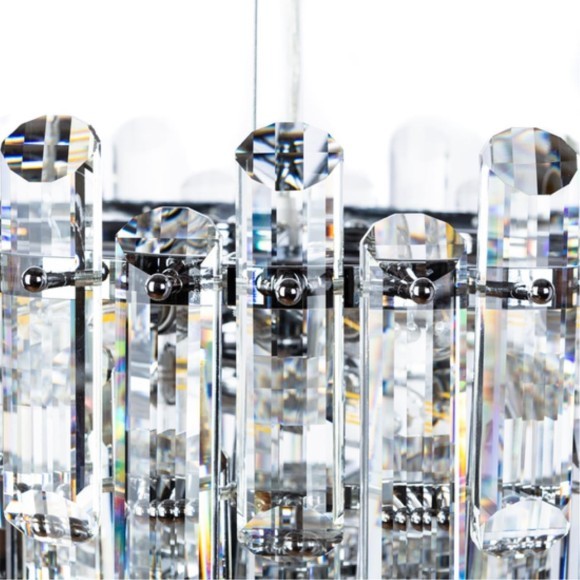 Подвесная люстра хрустальная Bellatrix 3510/02 LM-11 Подвесная люстра хрустальная Bellatrix 3510/02 LM-11