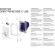 VLS000916 Накладка для розетки с заземлением и защитными шторками, с зарядкой от USB (ТИП A + ТИП A) серого цвета VOLTUM S70 (серый)