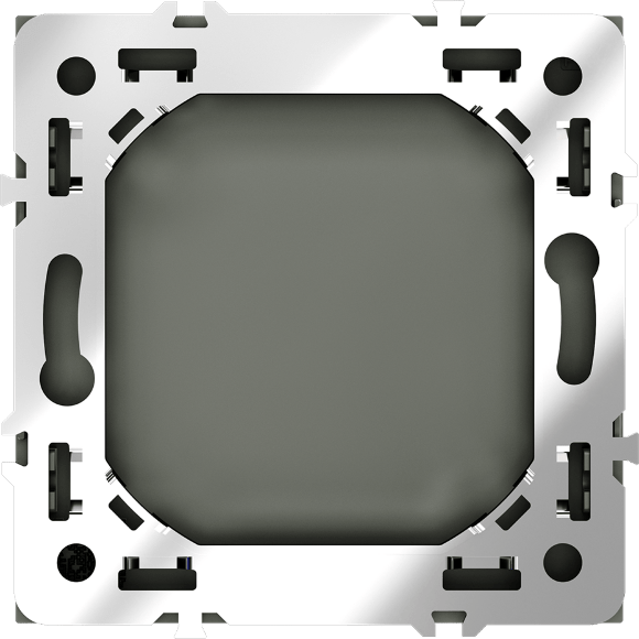 Заглушка VOLTUM S70 с суппортом, (графит)