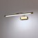 Lightstar Noce 201161 Латунная светодиодная подсветка для картин и зеркал шириной 62см, с выключателем на корпусе и CCT переключением цветности на драйвере, 14Вт 3000;4000;6000К 870Лм CRI90
