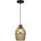 SL1661.403.01 Светильник подвесной ST-Luce Черный/Янтарный E27 1*40W COCOON