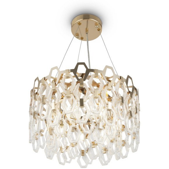 Люстра подвесная Maytoni MOD490PL-07G Tissage под лампы 7xE14 40W