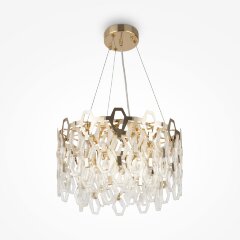Люстра подвесная Maytoni MOD490PL-07G Tissage под лампы 7xE14 40W