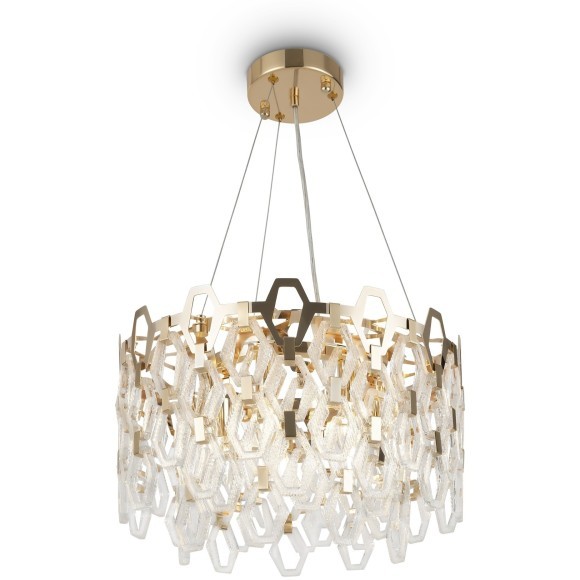 Люстра подвесная Maytoni MOD490PL-07G Tissage под лампы 7xE14 40W