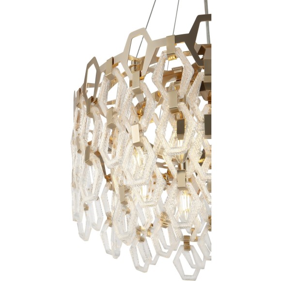 Люстра подвесная Maytoni MOD490PL-07G Tissage под лампы 7xE14 40W