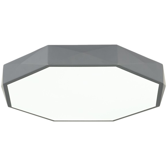 SLE200872-01 Светильник потолочный Серый/Белый LED 1*45W 3000K/4000K/6000K RONDO