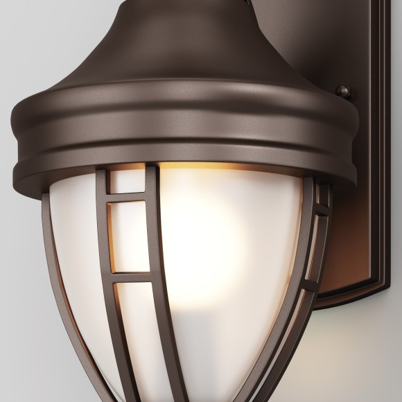 Уличный настенный светильник Maytoni O027WL-01B Rivoli IP44 под лампу 1xE27 60W