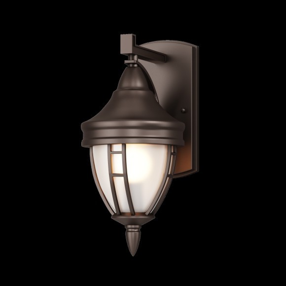 Уличный настенный светильник Maytoni O027WL-01B Rivoli IP44 под лампу 1xE27 60W