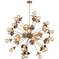 SL1111.303.30 Светильник подвесной ST-Luce Латунь E27 30*40W GUIDO