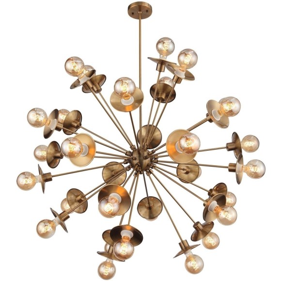 SL1111.303.30 Светильник подвесной ST-Luce Латунь E27 30*40W GUIDO SL1111.303.30 Светильник подвесной ST-Luce Латунь E27 30*40W GUIDO