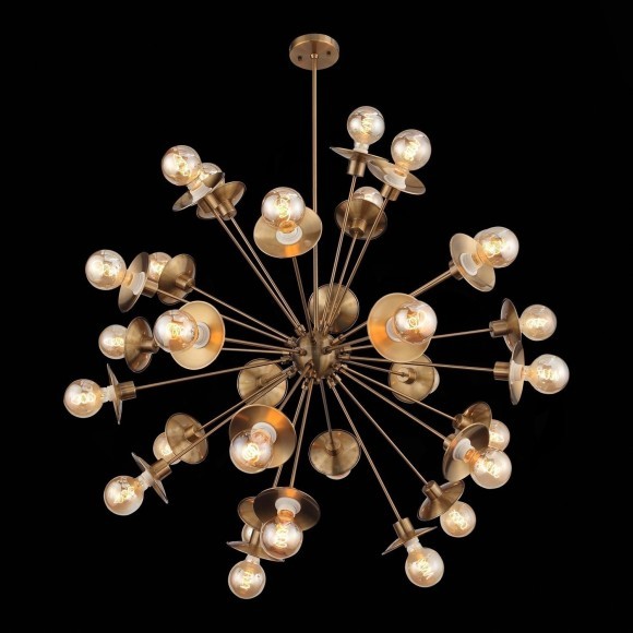 SL1111.303.30 Светильник подвесной ST-Luce Латунь E27 30*40W GUIDO SL1111.303.30 Светильник подвесной ST-Luce Латунь E27 30*40W GUIDO