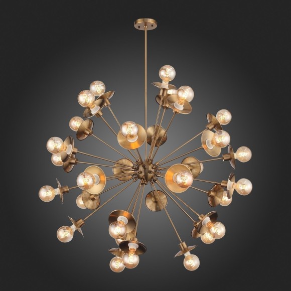 SL1111.303.30 Светильник подвесной ST-Luce Латунь E27 30*40W GUIDO SL1111.303.30 Светильник подвесной ST-Luce Латунь E27 30*40W GUIDO