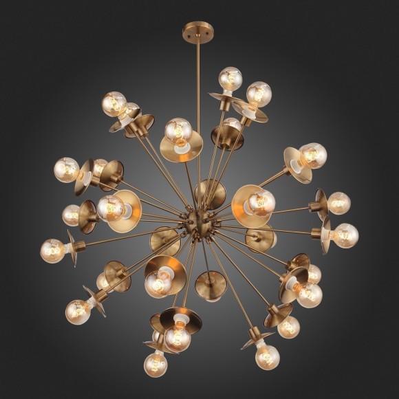 SL1111.303.30 Светильник подвесной ST-Luce Латунь E27 30*40W GUIDO SL1111.303.30 Светильник подвесной ST-Luce Латунь E27 30*40W GUIDO