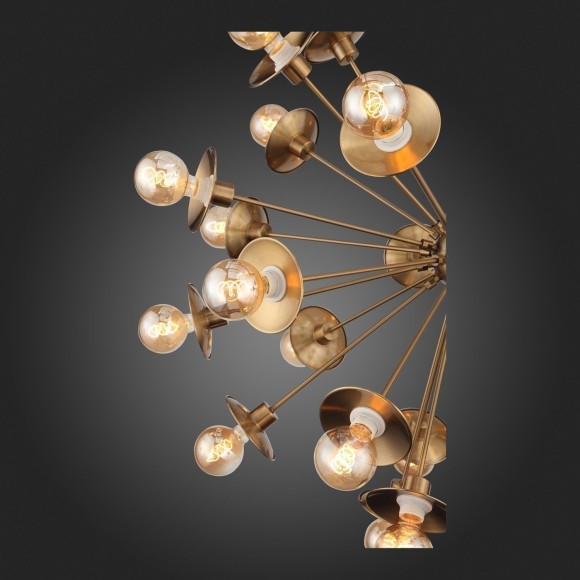 SL1111.303.30 Светильник подвесной ST-Luce Латунь E27 30*40W GUIDO SL1111.303.30 Светильник подвесной ST-Luce Латунь E27 30*40W GUIDO