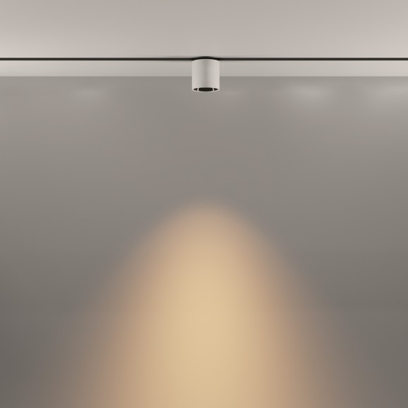 TR132-2-7W3K-W Трековый магнитный светодиодный светильник Maytoni Exility CRI90+ 3000К 330Лм 50° 7Вт