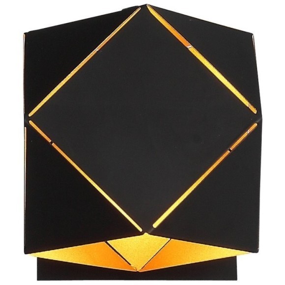 SL258.401.01 Бра ST-Luce Черный/Черный, Золото E14 1*40W ENIGMA SL258.401.01 Бра ST-Luce Черный/Черный, Золото E14 1*40W ENIGMA