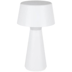 75795 Аккум. настольн. лампа  сенсорн, димм. HUESA  3W(LED), H290, ?130, IP44, пластик, белый