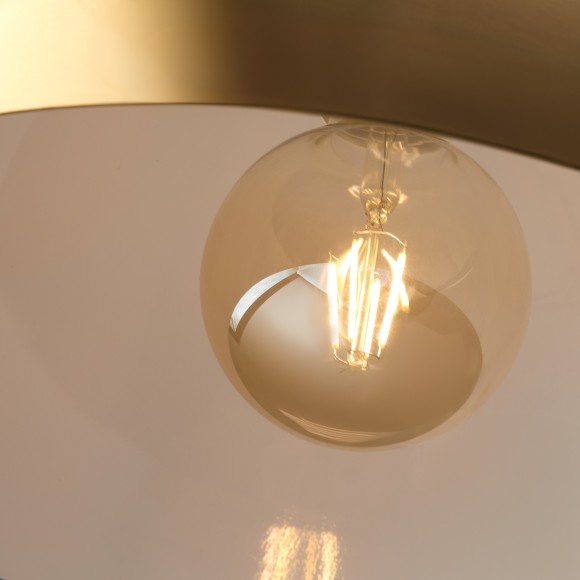 Подвесной светильник с 1 плафоном Freya FR5218PL-01BS Eleon под лампу 1xE27 60W