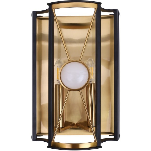 Бра Crystal Lux TANDEM AP2 GOLD