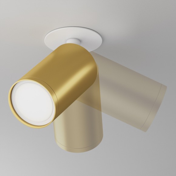 Встраиваемый светильник Maytoni C049CL-U-1WMG Focus S под лампу 1xGU10 10W