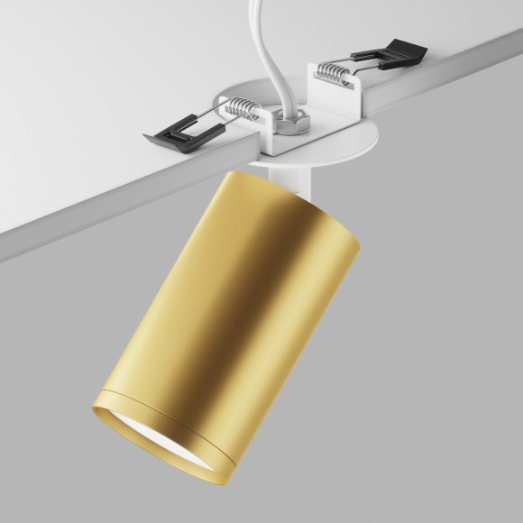 Встраиваемый светильник Maytoni C049CL-U-1WMG Focus S под лампу 1xGU10 10W