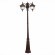 SL083.705.03 Светильник уличный наземный ST-Luce Кофейный/Кофейный, Прозрачный E27 3*60W CHIANI