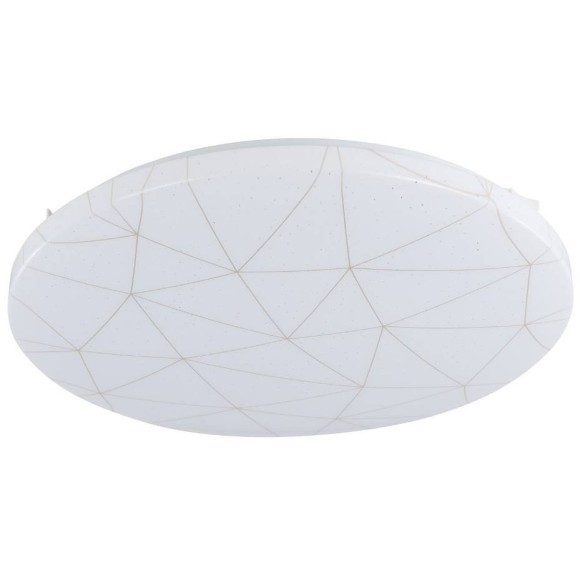 900612 Потолочный светильник RENDE, LED 19,5W, 2300lm, H60, Ø380, сталь, белый/пластик, белый, золотой