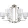 Люстра Crystal Lux NICOLAS SP-PL6 NICKEL/WHITE