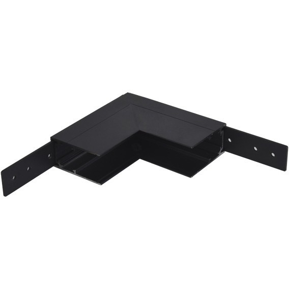 Соединитель с потолка на стену для накл. шинопровода Space 48V Crystallux CLT 0.213 02 BL