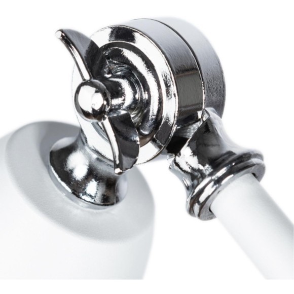 Спот на гибкой ножке Arte Lamp A2054AP-1WH Braccio под лампу 1xE27 60W