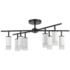 Люстра на штанге Lightstar LR7283681 Rullo под лампы 8xGU10 400W