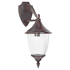88795 EGLO SORRENTO Уличный настенный светильник бра с одной лампой E27, 100Вт, IP44, коричневый, стекло 88795 EGLO SORRENTO Уличный настенный светильник бра с одной лампой E27, 100Вт, IP44, коричневый, стекло