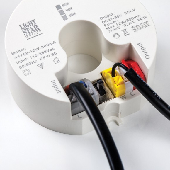 Светильник светодиодный встраиваемый заливающего света с переключателем CCT Acuto Lightstar 215806 Светильник светодиодный встраиваемый заливающего света с переключателем CCT Acuto Lightstar 215806