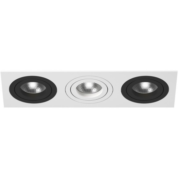 Встраиваемый светильник Lightstar i536070607 Intero 16 под лампы 3xGU10 150W